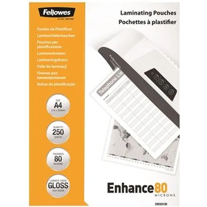 Fellowes Термоламиниращо фолио, 80 микрона, a4, гланц, 250 бр. , fellowes 5312903 (5312903)