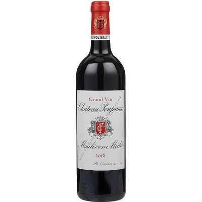 Château Poujeaux Cuvée suché červené 2016 13,8% 0,75 l (čistá fľaša)