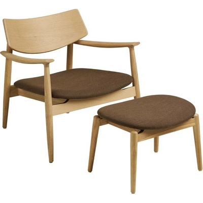 Nordic Living Olivera s podnožkou Hnědé