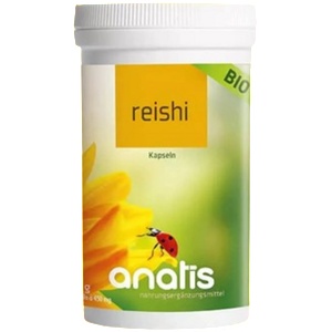 anatis Naturprodukte Reishi BIO лечебна гъба - 180 капсули