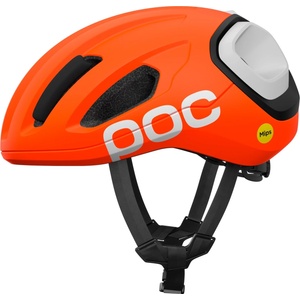 POC Каска за шосейно колоездене POC Amidal Bike helmet - Fluo. Orange Matt/Uranium Black Matt/White Matt - размер S 50-56 cm (851-1987-1311)