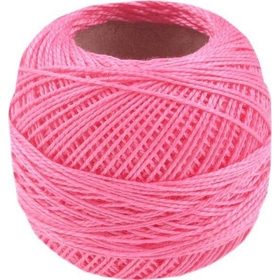 Vyšívací příze Perlovka Niťárna Varianta: 3432 Pink Carnation, Balení: 10 ks