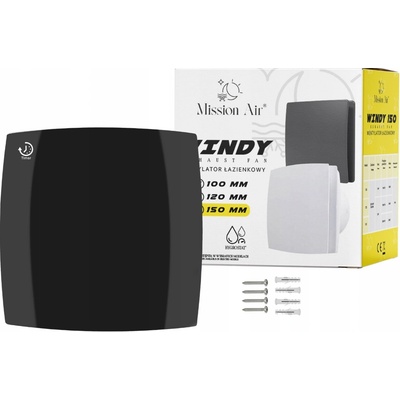 Mission Air WINDY 150 Black T 150 mm