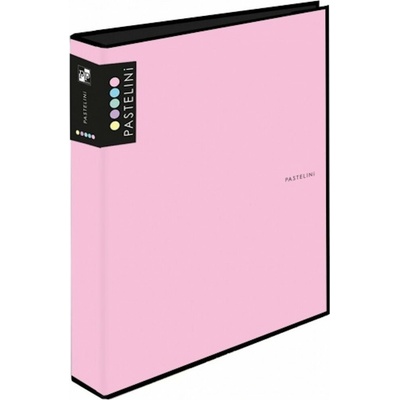 Pořadač A4 lamino R25-4kr. PASTELINI růžová – Zboží Mobilmania