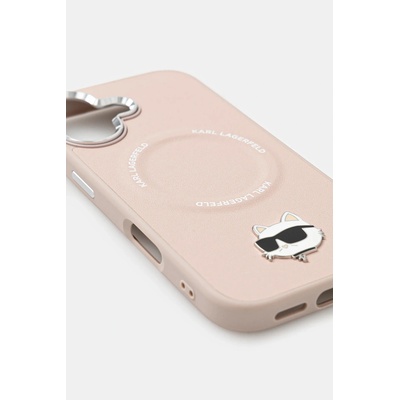 KARL LAGERFELD Кейс за телефон Karl Lagerfeld iPhone 17 (KLHMP17SPSMLRCHP)