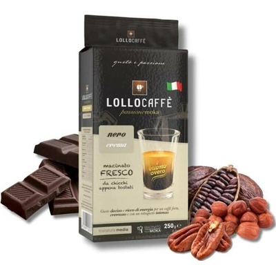Lollo Caffé mletá Miscela Nero Crema 250 g