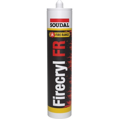 Soudal Firecryl FR 600 ml bielosiva