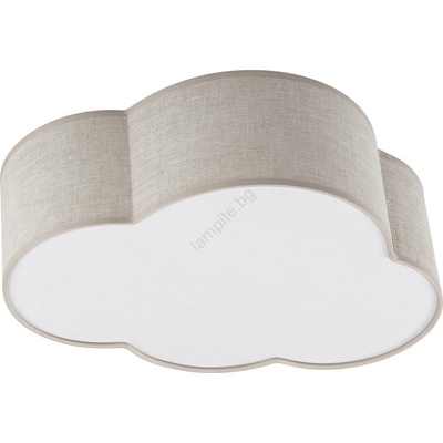 - Детско таванно осветително тяло NIMBUS MINI LINEN 2xE27/15W/230V 31x43 бежово (BG2065)