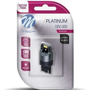 m-tech LED LB844 W21W 6xSMD3020 White крушка (LB844W-01B)