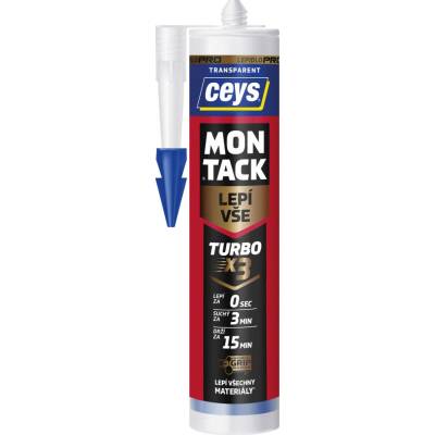 Lepidlo Ceys MONTACK lepí všetko Turbo, transparent, 290 ml