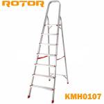 ROTOR Стълба алуминиева, 7 стъпала, 1.91 м, rotor kmh0107 (kmh0107)
