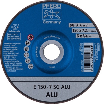 Pferd Brusný kotouč 150 x 7,2 x 22,23 mm 4007220952832