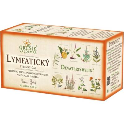 Grešík Lymfatický bylinný porcovaný čaj 30 g