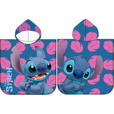 Carbotex dětské pončo Lilo a Stitch Malý Rošťák 50 x 115 cm
