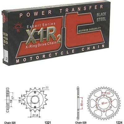 JT Chain Řetězová sada Honda CB 300 R 18-21