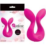  Унисекс масажор с извита форма, - Luxe, Uphoria Pink (NSTOYS0395)