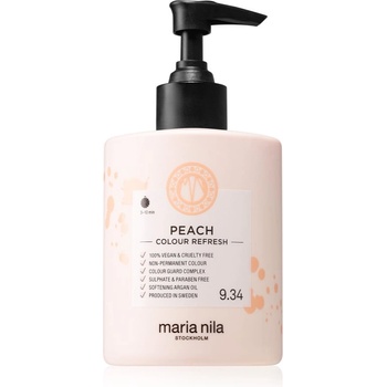 Maria Nila Colour Refresh Peach нежна подхранваща маска без перманентни цветови пигменти издържа 4 - 10 измивания 9.34 300ml