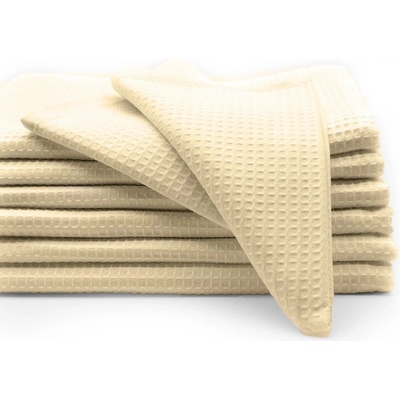Beluto Ručník do sauny vaflový krémový 70 x 140 cm