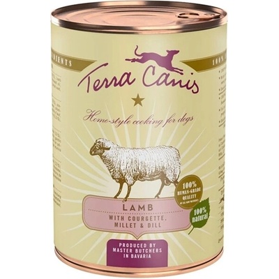 Terra Canis Classic jehňacina s cuketou prosom a kôprom 400 g