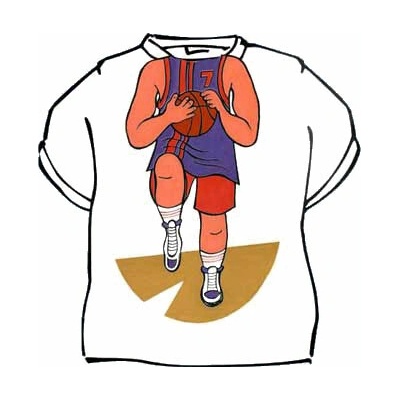 tričko Basketbalista