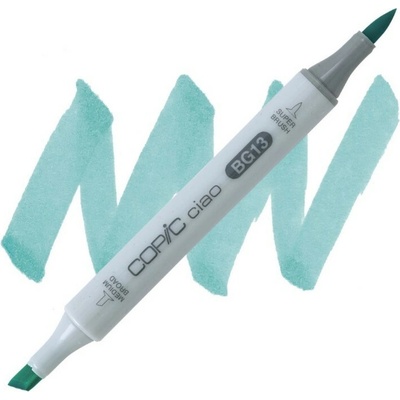 Lihová fixa COPIC Ciao oboustranná Brush & Chisel, Mint green (BG13)