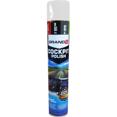 Grand X Cockpit spray Vanilka 750 ml