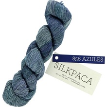 Malabrigo Silkpaca Azules SA856 modrá