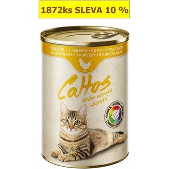 Cattos Cat with Chicken 415 g 24 ks
