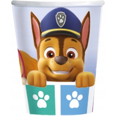 9914238-66 GRABO Papierové poháre -Paw Patrol mix farieb, 250ml