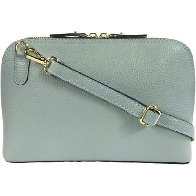 Vera Pelle dámská kožená crossbody kabelka světle 3575 D92 CELESTE modrá