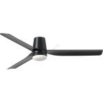 Faro Barcelona FARO 33830WT1S - LED димируем вентилатор PUNT TUB M 18W/230V CCT Ø 132 cm черен WT + дистанционно управление (FA33830WT1S)