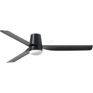 Faro Barcelona FARO 33830WT1S - LED димируем вентилатор PUNT TUB M 18W/230V CCT Ø 132 cm черен WT + дистанционно управление (FA33830WT1S)