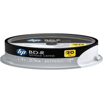 HP Оптичен носител BD-R 25Gb, HP hp0012, 4x, 10бр (hp0012)