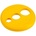 Rogz Medium Yellow - Забавна играчка за кучета - летяща гумена чиния, 23 см. - жълта