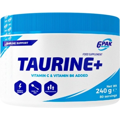6PAK Nutrition Taurine+ [240 грама] Неовкусен