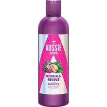 Aussie SOS Repair Revive vyživujúci šampón pre namáhané vlasy a vlasovú pokožku 300 ml