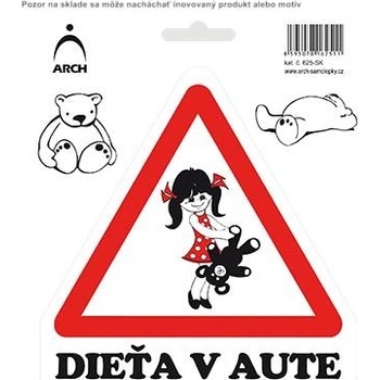 Piktogram Dieťa v aute!