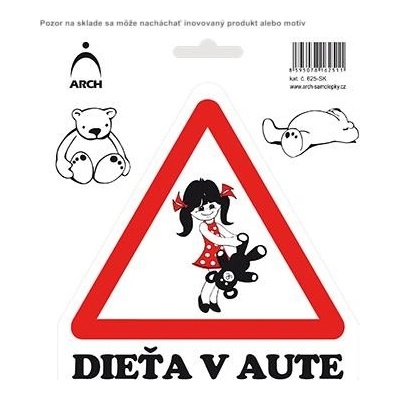 Piktogram Dieťa v aute!