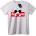 NOONEBRAND Supreme Mickey Mouse Тениска - 2XL, White
