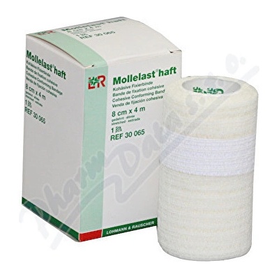 Mollelast Haft Obinadlo elast. fix. kohez. 8 cm x 4 m