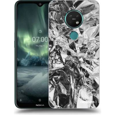 Púzdro Picasee silikónové Nokia 7.2 - Chrome čiré