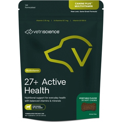 Vetri-Science Laboratories 27+ Active Health Multivitamin 30 ks