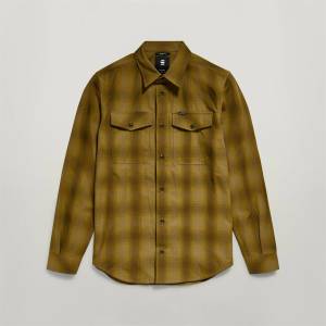 G-Star RAW Marine Slim Shirt - Tobacco