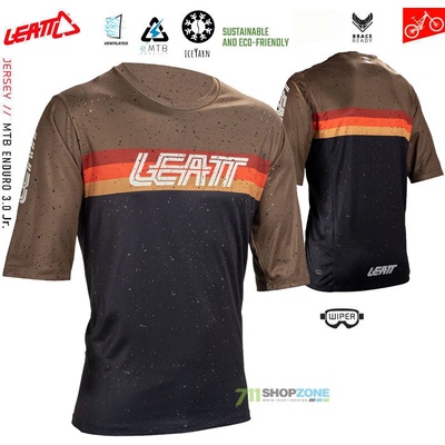 Leatt MTB Enduro 3.0 Jr Black