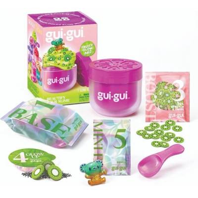 Moose Toys GUI GUI Fruity Glow Edit Kiwi Jelly Slime s figúrkou 6+