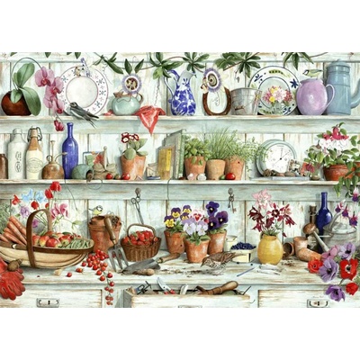 The House of Puzzles Posies & Produce XXL 500 dielov