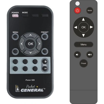 GENERAL AUNA iTuner 320, 10032164 - дистанционно управление дубликат (iTuner 320, 10032164)