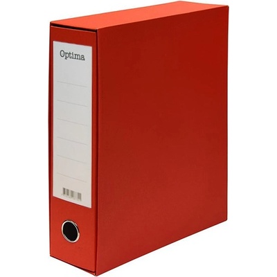 Optima Калъф за документи optima a/4 75 мм червен 24271 (24271)