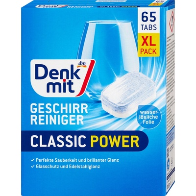 Denkmit Tablety do myčky classic 65 ks – Hledejceny.cz