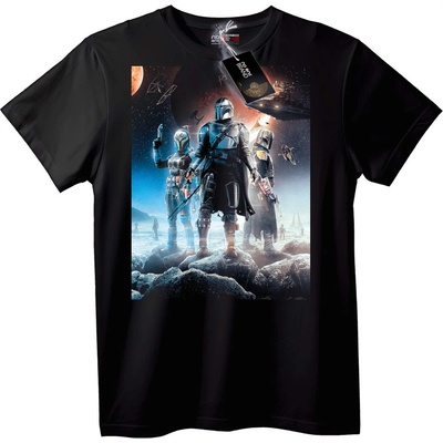 NOONEBRAND Тениска Mandalorian Star Wars - 4XL, Black